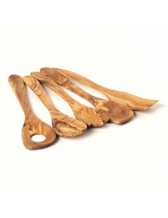 Ensemble cuisine en bois olivier